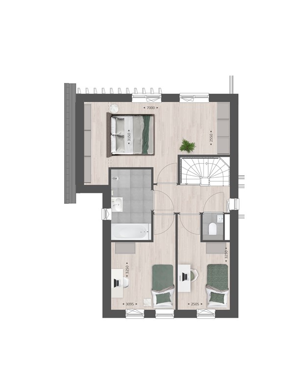 mediumsize floorplan